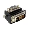 Adaptador VGA DeLOCK DVI-I 15 pinos FM VGA preto