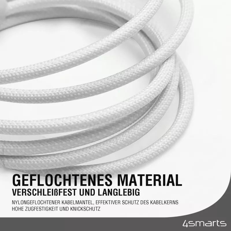 4smarts 540959. Comprimento do cabo: 1,5 m, Ligação 1: USB C, Ligação 2: USB C, Versão USB: USB 3.2 Gen 1 (3.1 Gen 1), Taxa máxima de transferência de dados: 100
