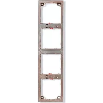 Siedle MR 611-4/1-0 - moldura - Siedle - latão - sobrepor - 99,5 mm - 17 mm