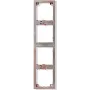 Siedle MR 611-4/1-0 - moldura - Siedle - latão - sobrepor - 99,5 mm - 17 mm