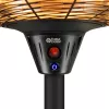 Aquecedor infravermelho elétrico de pé TARGUS TB2068S-01, 2000 W, 3 níveis de potência, IP45, para até 20 m²