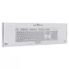 Teclado mecânico gaming White Shark TACHI-W-US — layout compacto TACHI White