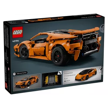 LEGO TECHNIC 42196 Lamborghini Huracán Tecnica laranja