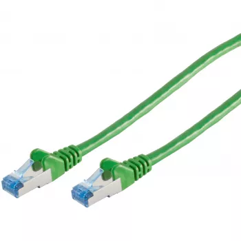 Cabo de rede S/CONN 75711-G 1 m Cat6a S/FTP verde