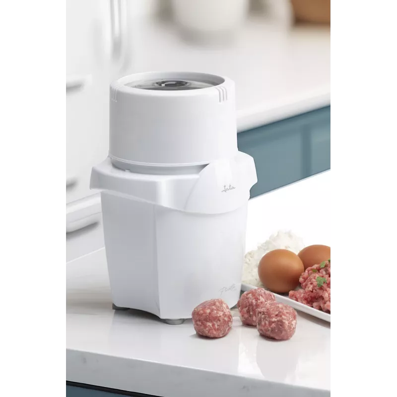 Máquina de cortar fiambre Jata JEPC1123 — máquina de cortar elétrica compacta para fiambre e queijo, espessura de corte ajustável