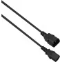 Cabo de extensão de alimentação helos 262658 IEC 60320 C13 para C14 250 V 0,5 m