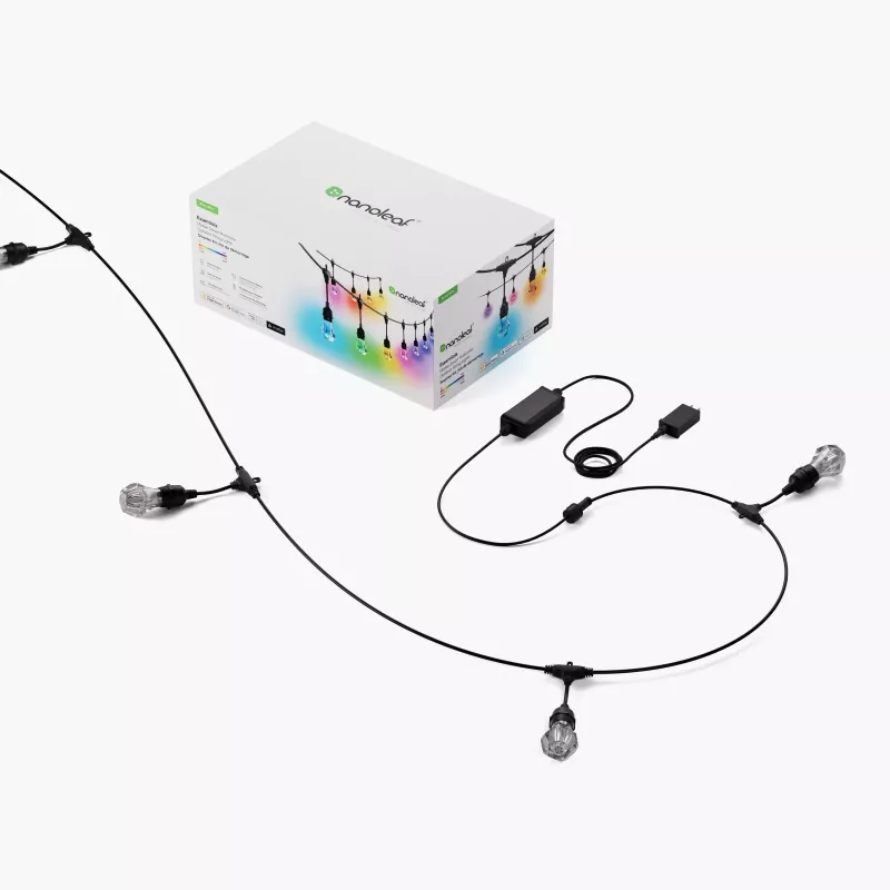 Iluminação de jardim inteligente Nanoleaf NF084K02-40SLO