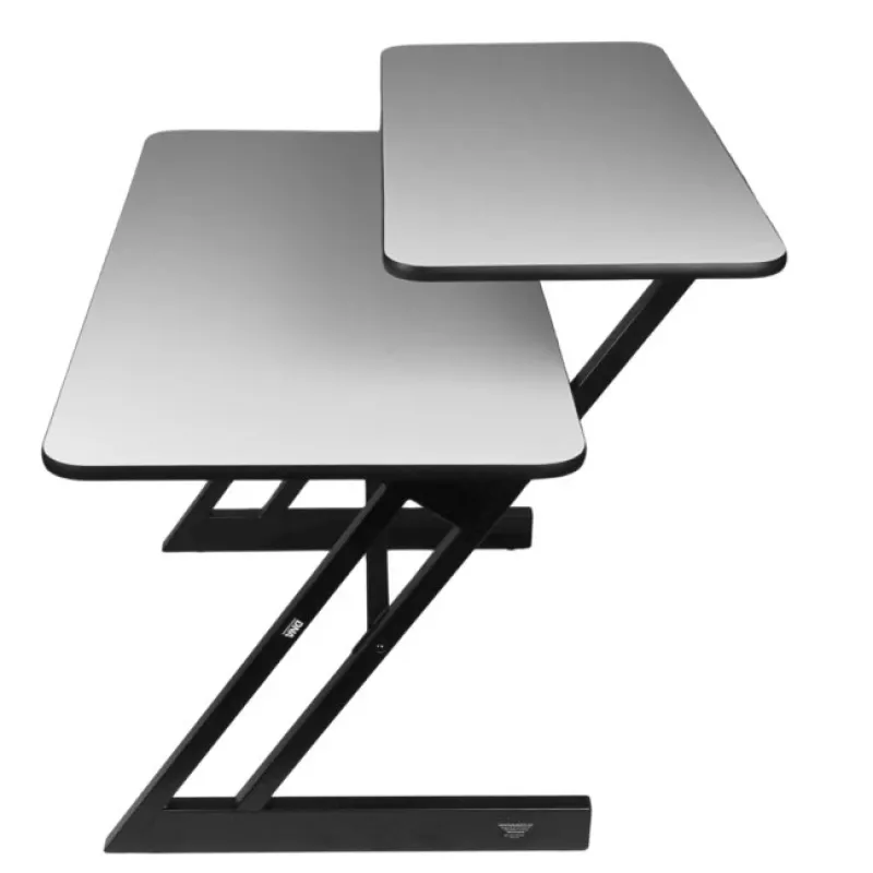 SD3 - secretária de estúdio posto de trabalho tampo prateleira para equipamento de áudio prateleira retrátil para teclado 91,4 cm