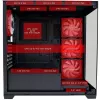 Caixa LC-Power MidiTower 715B preta USB3.2/Áudio sem fonte de alimentação SEAMLESS_X (LC-715B-ON)
