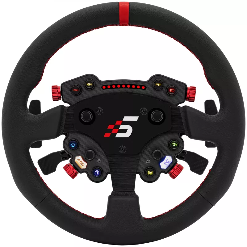 Cubo/punho de volante Simagic GT1 Pro (GTPRO-R K couro) — revestimento em couro, compatível com a série GT1