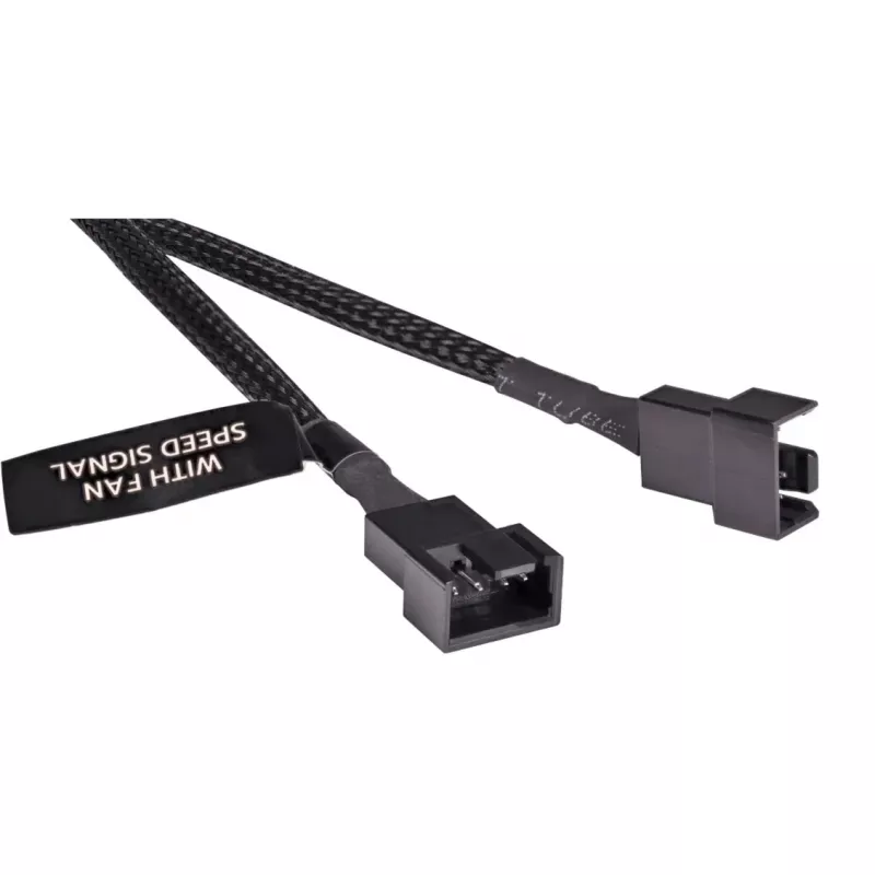 Extensão de cabo Alphacool 18674 Plástico Preto 300 mm