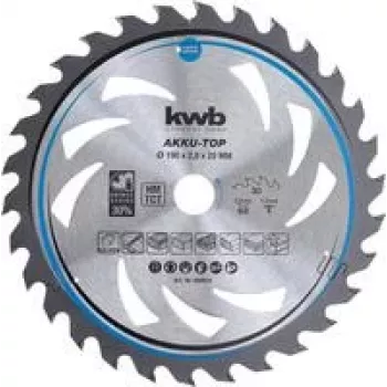 Lâminas de serra circular de corte fino KWB 586654