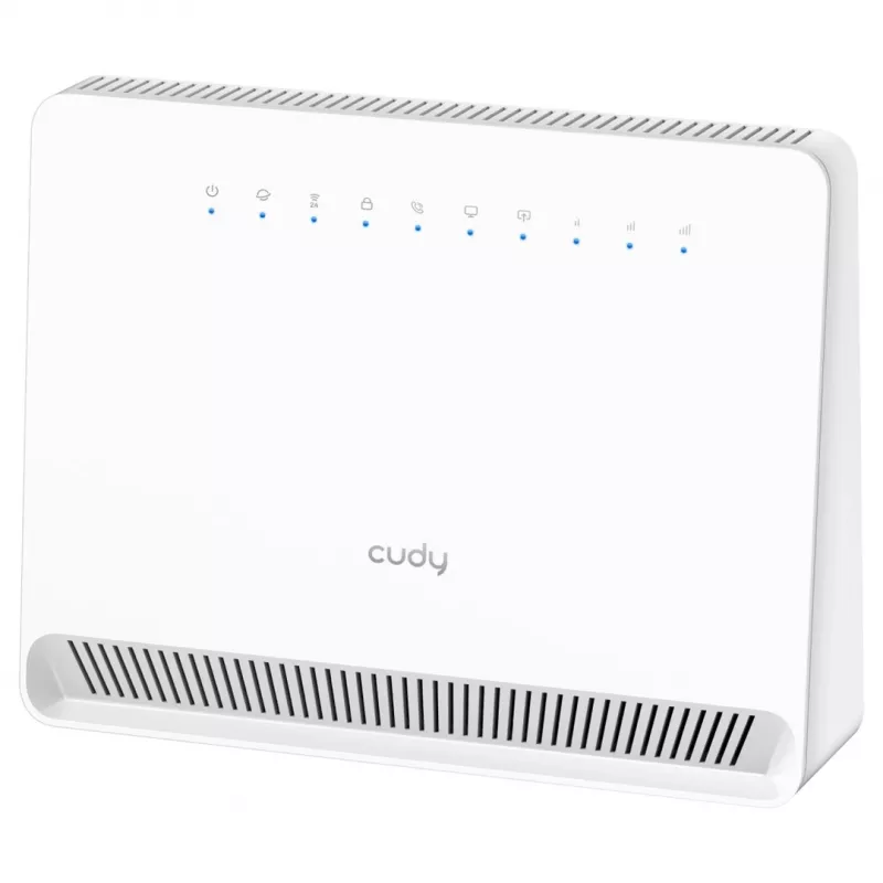 Router CUDY LT400V Wi-Fi 4G N300 com função de voz