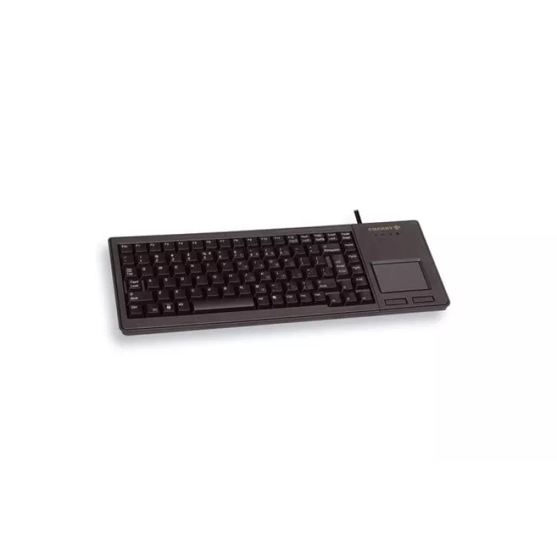 Teclado CHERRY XS Touchpad universal USB QWERTY US inglês preto