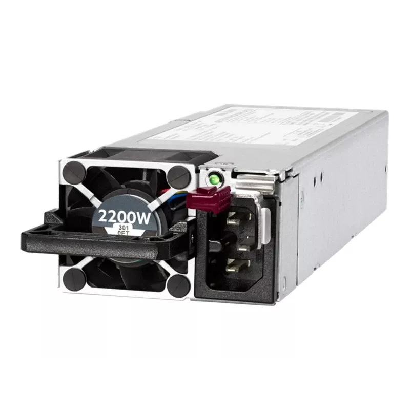 Hewlett Packard Enterprise HPE - Fonte de alimentação hot-plug (módulo de encaixe) - Flex Slot - 80 PLUS Titanium - AC 200/240 V (P44712-B21)