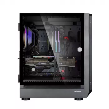 Caixa de computador Zalman i6 preta, ATX, preta