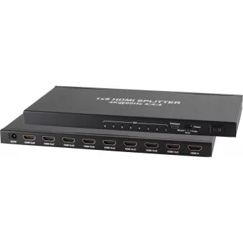 Splitter HDMI ShiverPeaks SHVP SP05-10003 — 4K 60Hz, 8 saídas