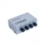 Amplificador para auscultadores Omnitronic LH-030, jack 3,5 mm, saída 100 mW