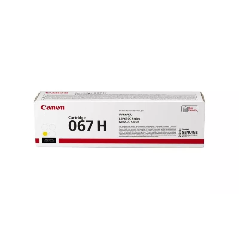 Cartucho de toner Canon CRG 067H (5103C002), amarelo (SPEC)
