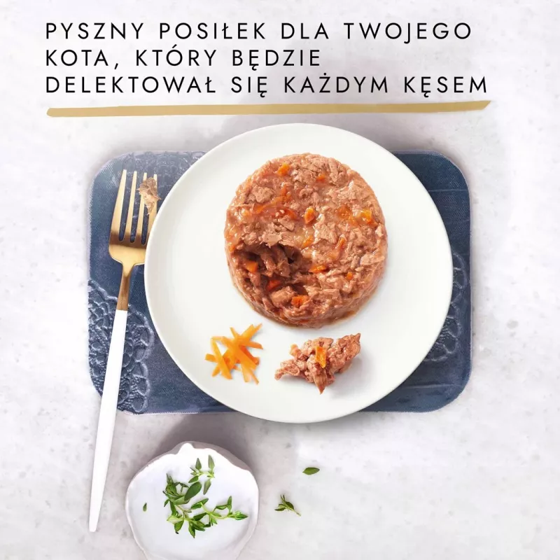 GOURMET GOLD - patê saboroso com frango e cenoura 85g