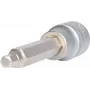 Conjunto de chaves de caixa KS Tools 911.1326 encaixe de 1/2 polegada métrico 2,2 cm de diâmetro
