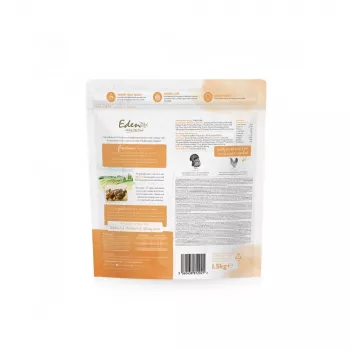 EDEN Turkey & Chicken - Ração seca para gatos - 1,5 kg