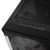 SILENOS PRO versão preta com ventoinha ARGB e vidro temperado