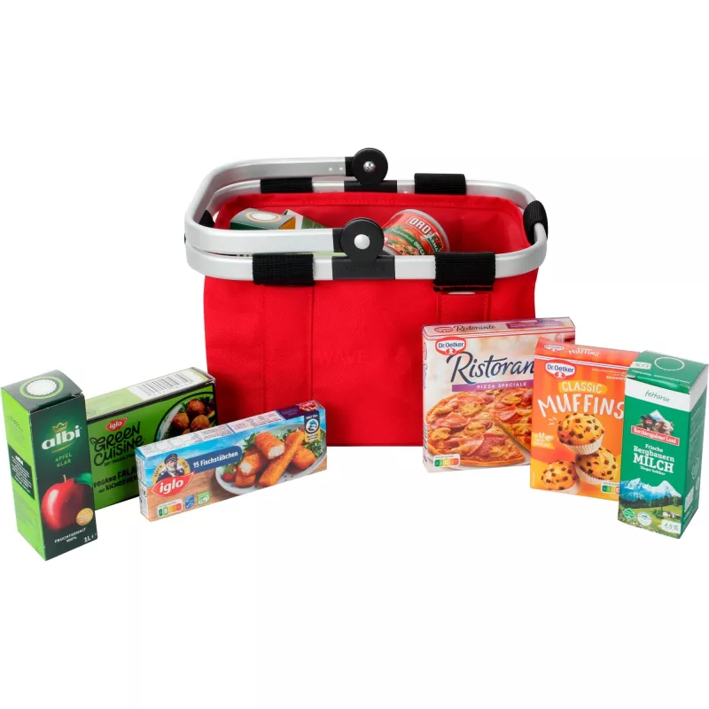 Conjunto de compras de brincar reisenthel Carrybag Mini preenchido