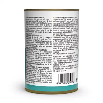 SCHESIR Atum com Presunto em Caldo - Alimento húmido para gatos - 140 g