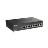 D-Link DMS-108P/E switch de secretária não gerido de 8 portas 2,5G com PoE+ (230 W)