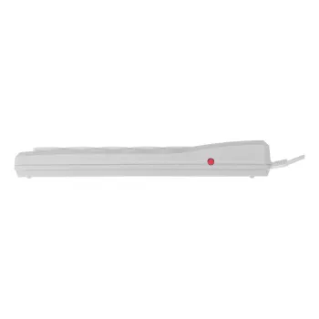 Régua de tomadas cinzenta com cabo Activejet ACJ COMBO 5G/5M/BEZP. AUT/S