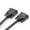 Cabo TB MM DVI 24 + 1 1,8 m, preto, dourado (AKTBXVD24DVI18B)