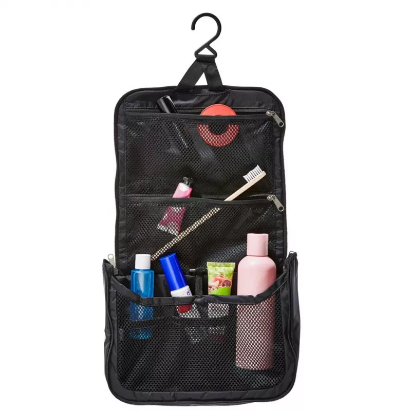 Necessaire DEUTER Wash Center Lite II — necessaire de pendurar compacta, preta