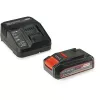 Serra de recortes com bateria Power X-Change TE-JS 18/100 Li, 18 Volt (vermelho/preto, bateria de iões de lítio 2,5 Ah)
