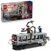 LEGO Marvel Super Heroes 76321 Spider-Man Doc Ock Subway Showdown brinquedo de construção, 393 peças, 4 minifiguras, idade 9+