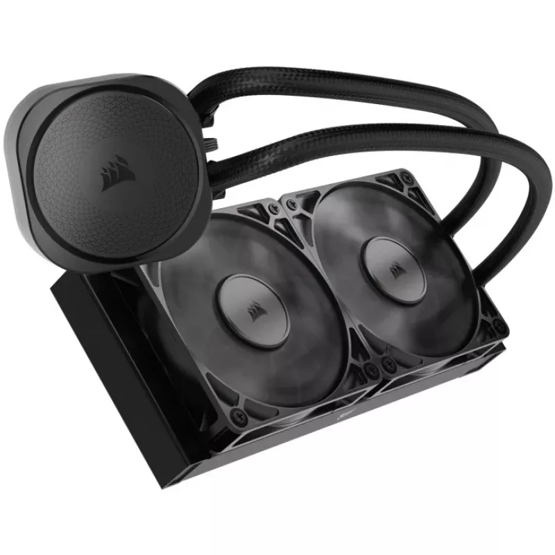 Refrigeração líquida tudo-em-um para placa-mãe Corsair NAUTILUS 240 RS preto