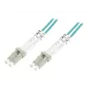 Cabo de patch de fibra ótica multimodo OM3 LC/LC 15 m Digitus
