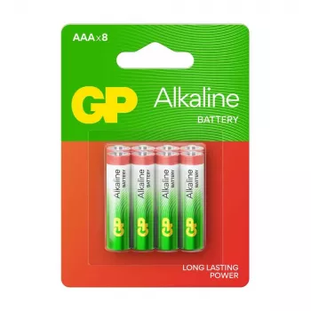 Pilhas alcalinas AAA GP Long Lasting Power 1,5 V, pack de 20