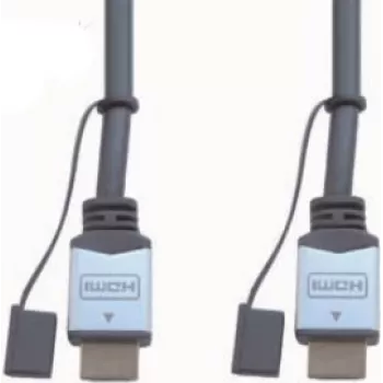 Cabo HDMI e+p HDMI 401/5 5m Type-A preto