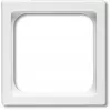 Moldura de superfície sem parafusos Busch-Jaeger 1746/10-84 branco, 63×63 mm, janela 51×51 mm