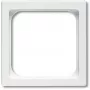 Moldura de superfície sem parafusos Busch-Jaeger 1746/10-84 branco, 63×63 mm, janela 51×51 mm