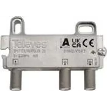 Distribuidor de 2 vias Televes VT24FZ 5–1218 MHz 4 dB
