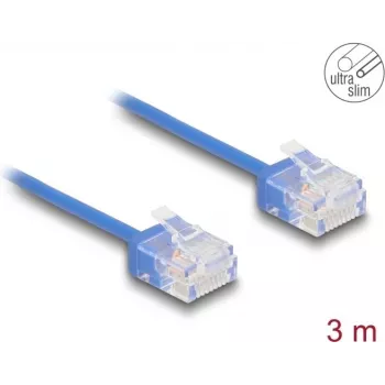 Cabo de rede DeLOCK RJ45 Cat.6 UTP 3 m azul