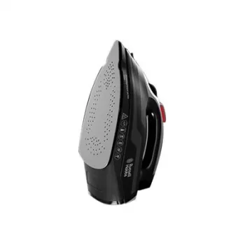 Ferro de engomar Russell Hobbs 20630-56 a seco e a vapor base cerâmica 3100 W preto, cinzento
