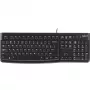 Teclado Logitech K120 USB QWERTY Espanhol Preto (920-002499)