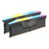 Corsair VENGEANCE RGB DDR5 5600MT/s 32GB (2x16GB) cinzento - AMD EXPO - 32 GB