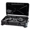 Fogareiro para bancada Ravanson K-02TB [preto; 2 zonas]