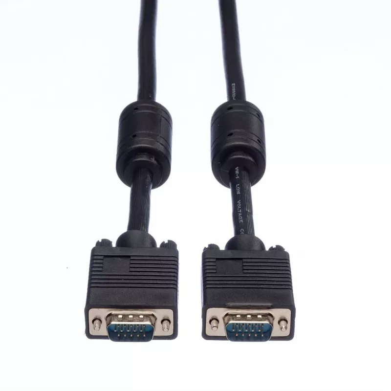 Cabo VGA ROLINE High Quality 10m HD15 M/M