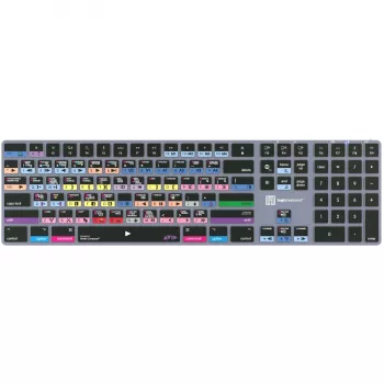 Logickeyboard Avid Media Composer - Pro Titan UK Mac - teclado - QWERTY