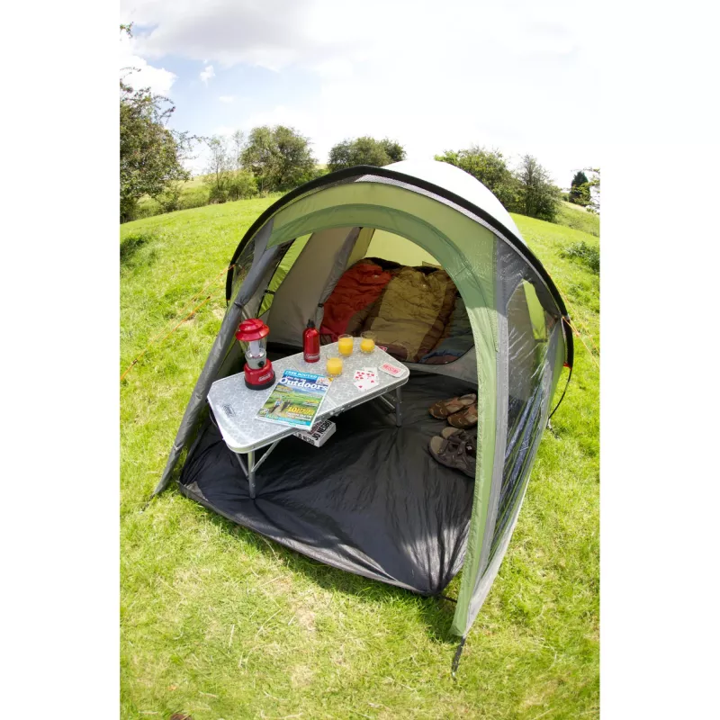 Tenda de cúpula Coleman Darwin 3 Plus 3 pessoas verde cinzento